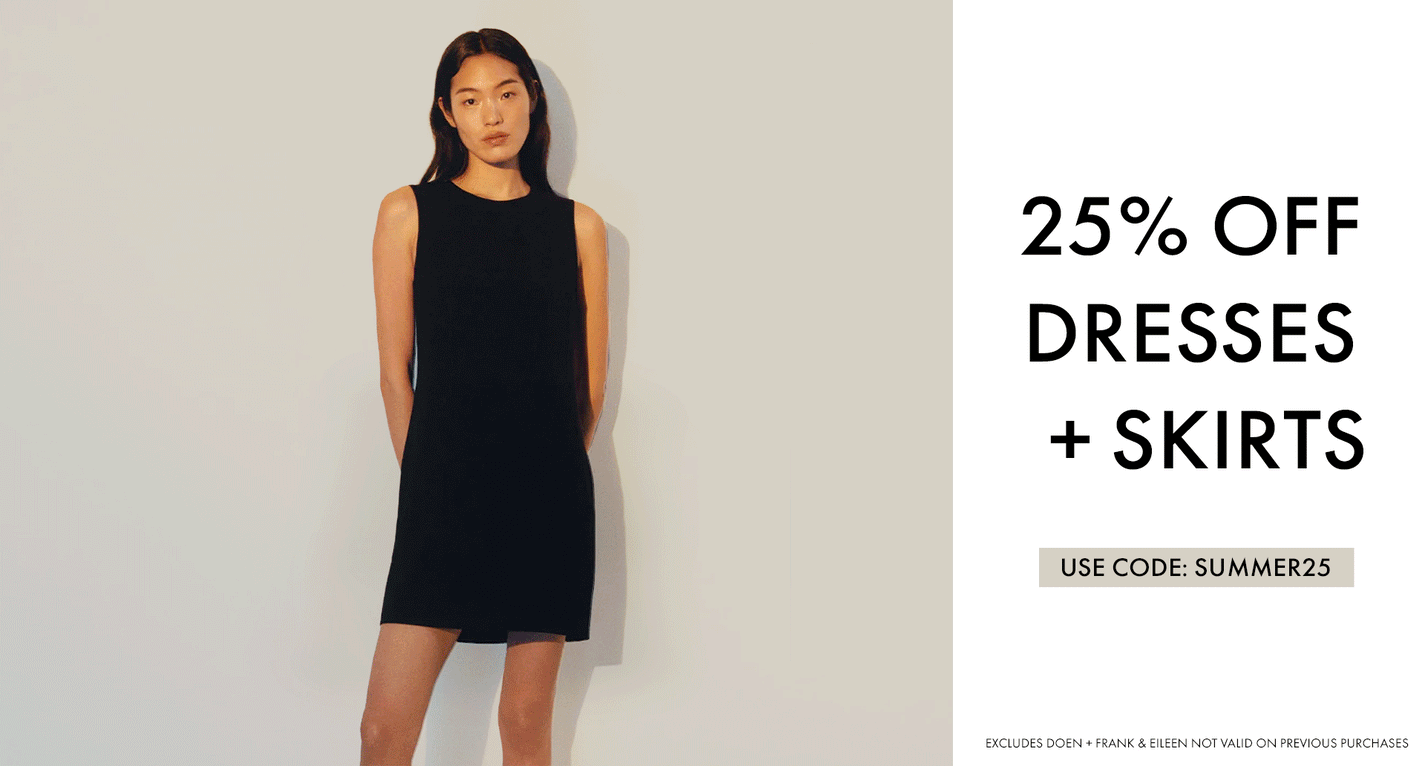 25% off dresses and skirts use code summer25