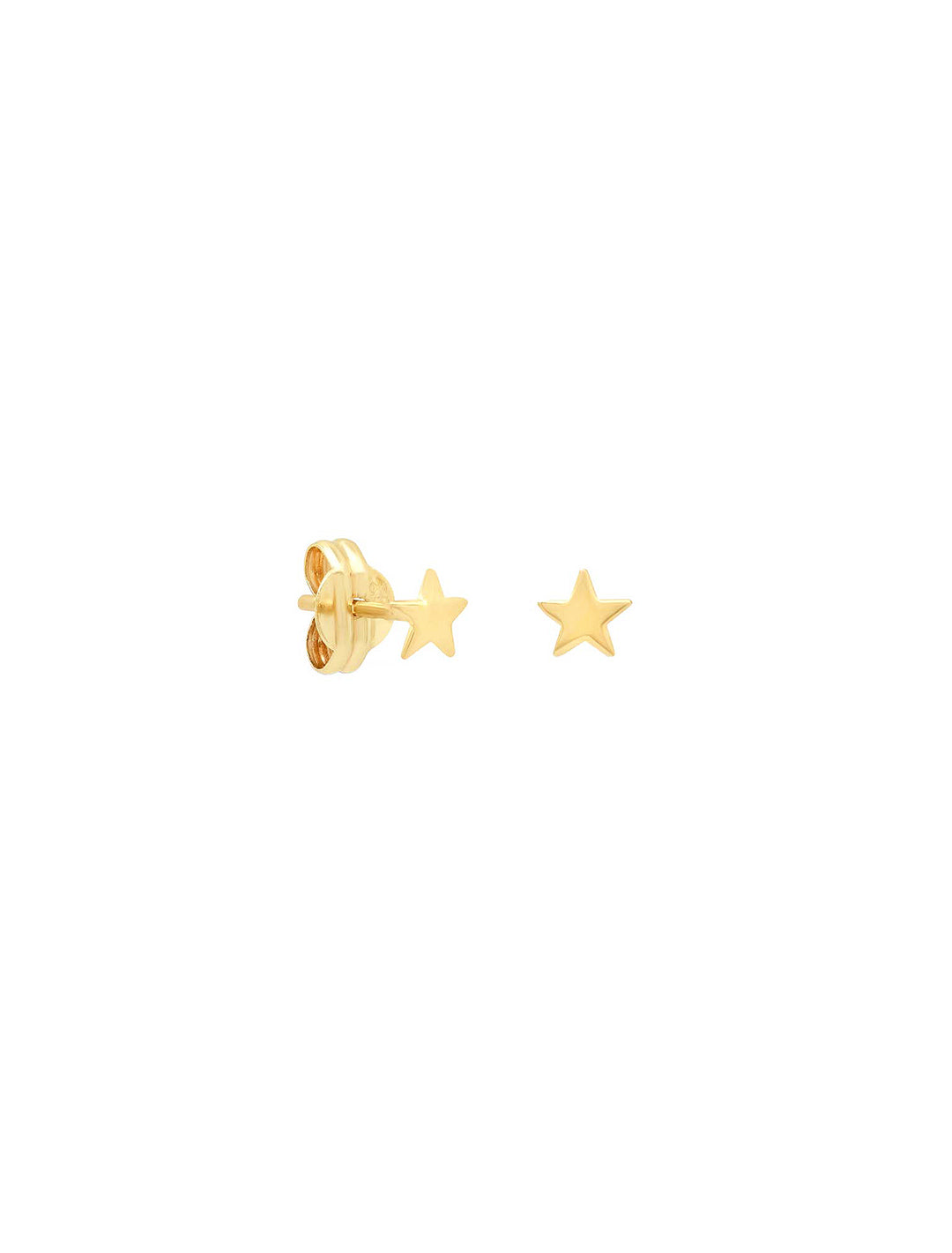 14k star studs