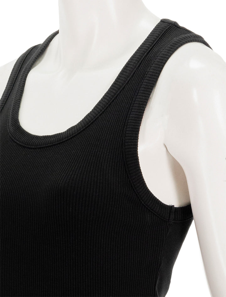 poppy tank in black