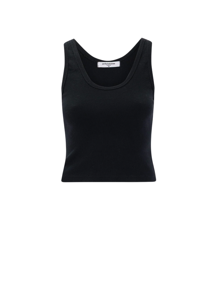 blondie tank in true black