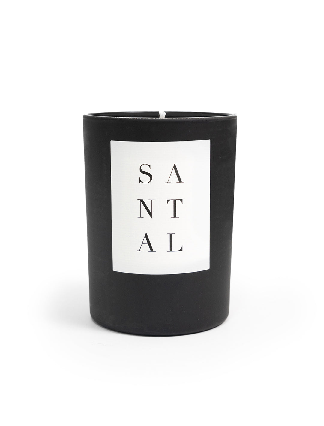 Front view of Brooklyn Candle Studio's NOIR | santal candle.