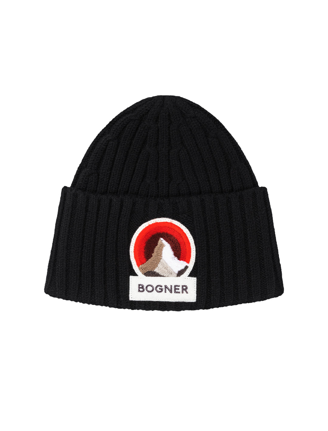 Bogner's bony beanie in black