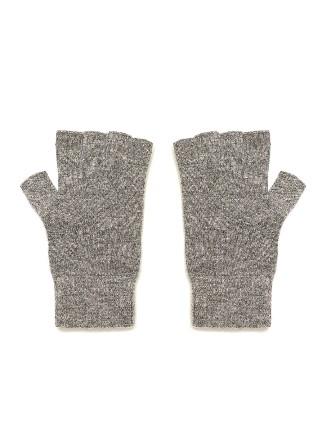 Jumper 1234's Fingerless Gloves in Mid Grey.