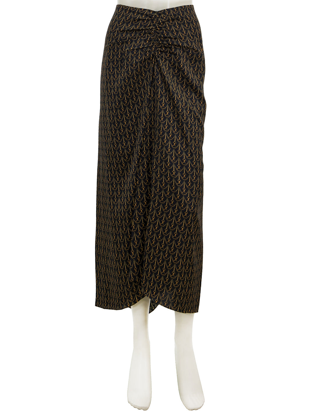 Front view of Veronica Beard's limani skirt.