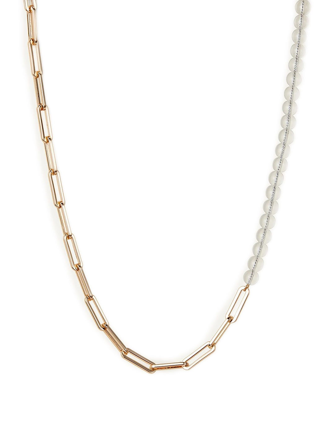 lyra chain necklace in gold