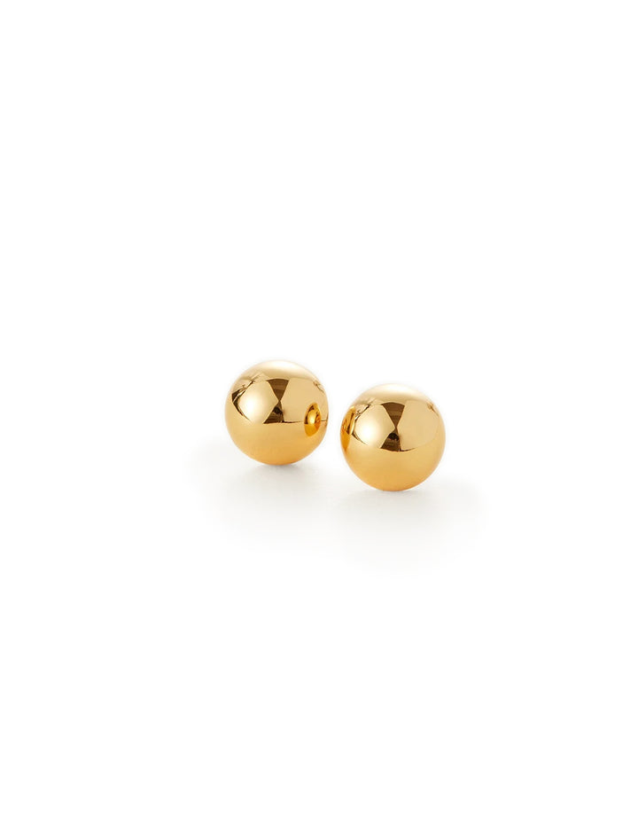 aurora studs in gold