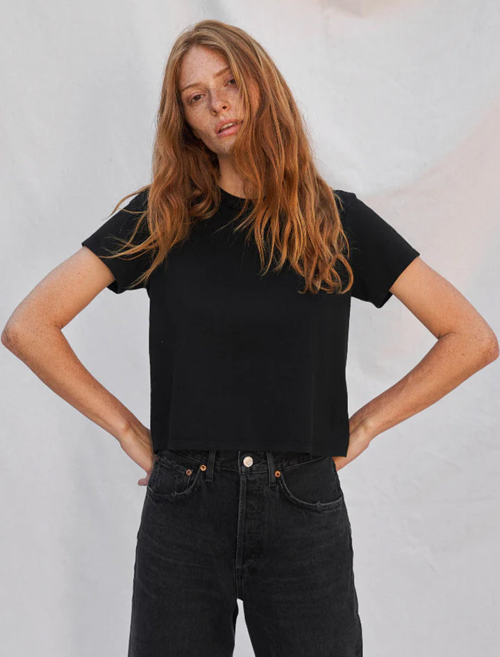 springsteen tee in true black