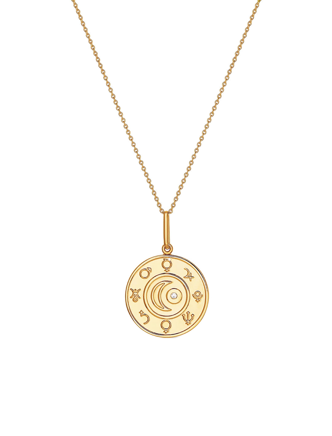 alchemy necklace in gold