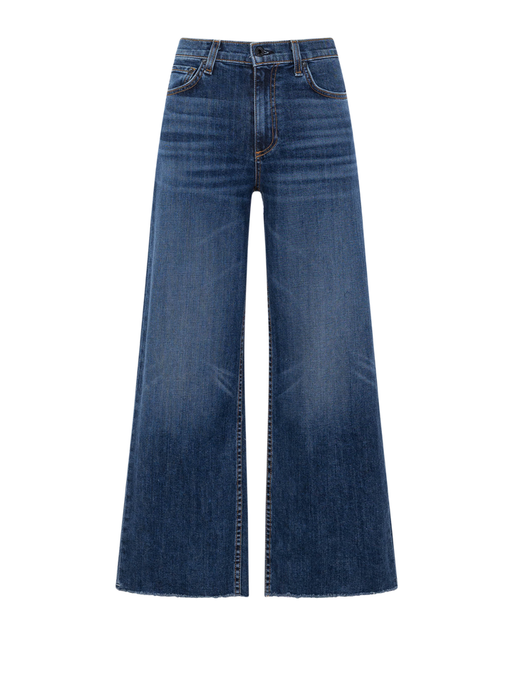 cropped wide leg chevelle