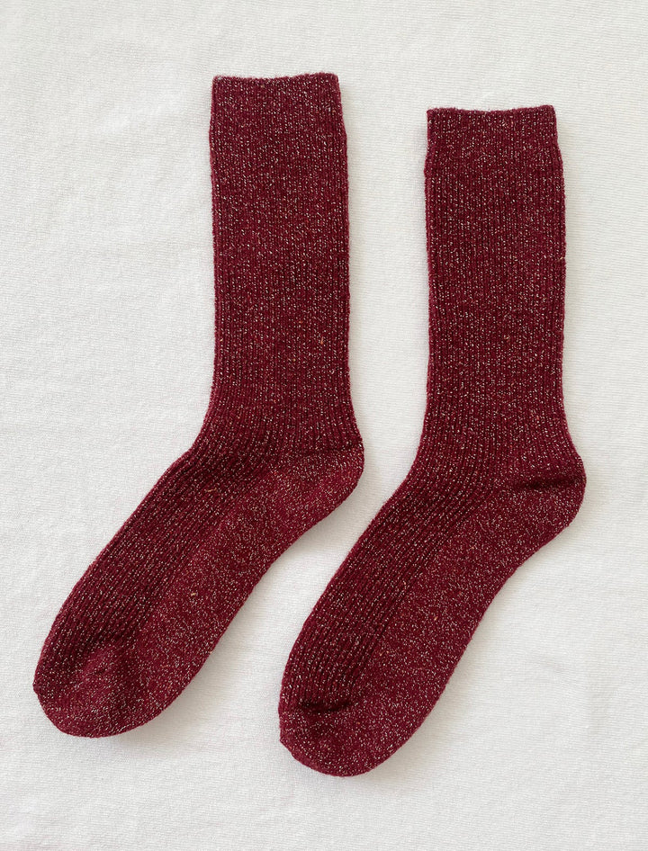 winter sparkle socks in wine (2)