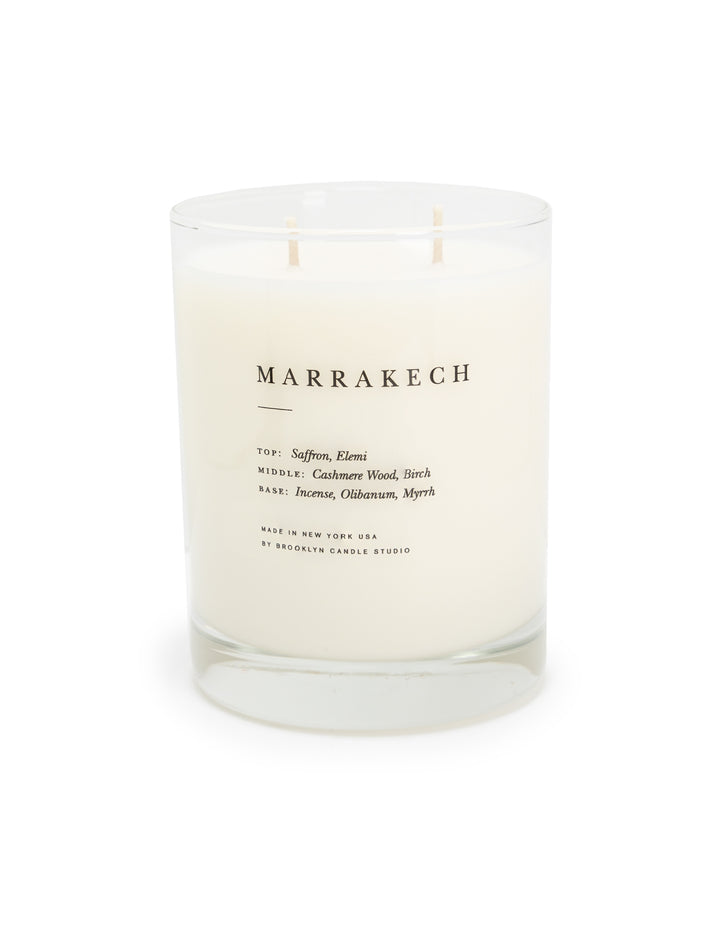 Front view of Brooklyn Candle Studio's ESCAPIST marrakech.