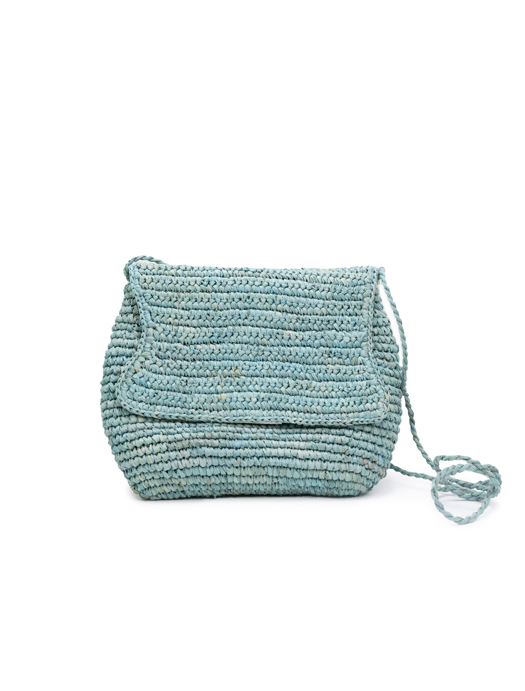 Front view of Hat Attack's easy crossbody in marine.