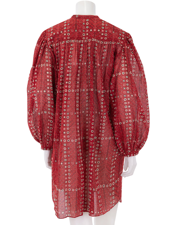 melinda dress in red