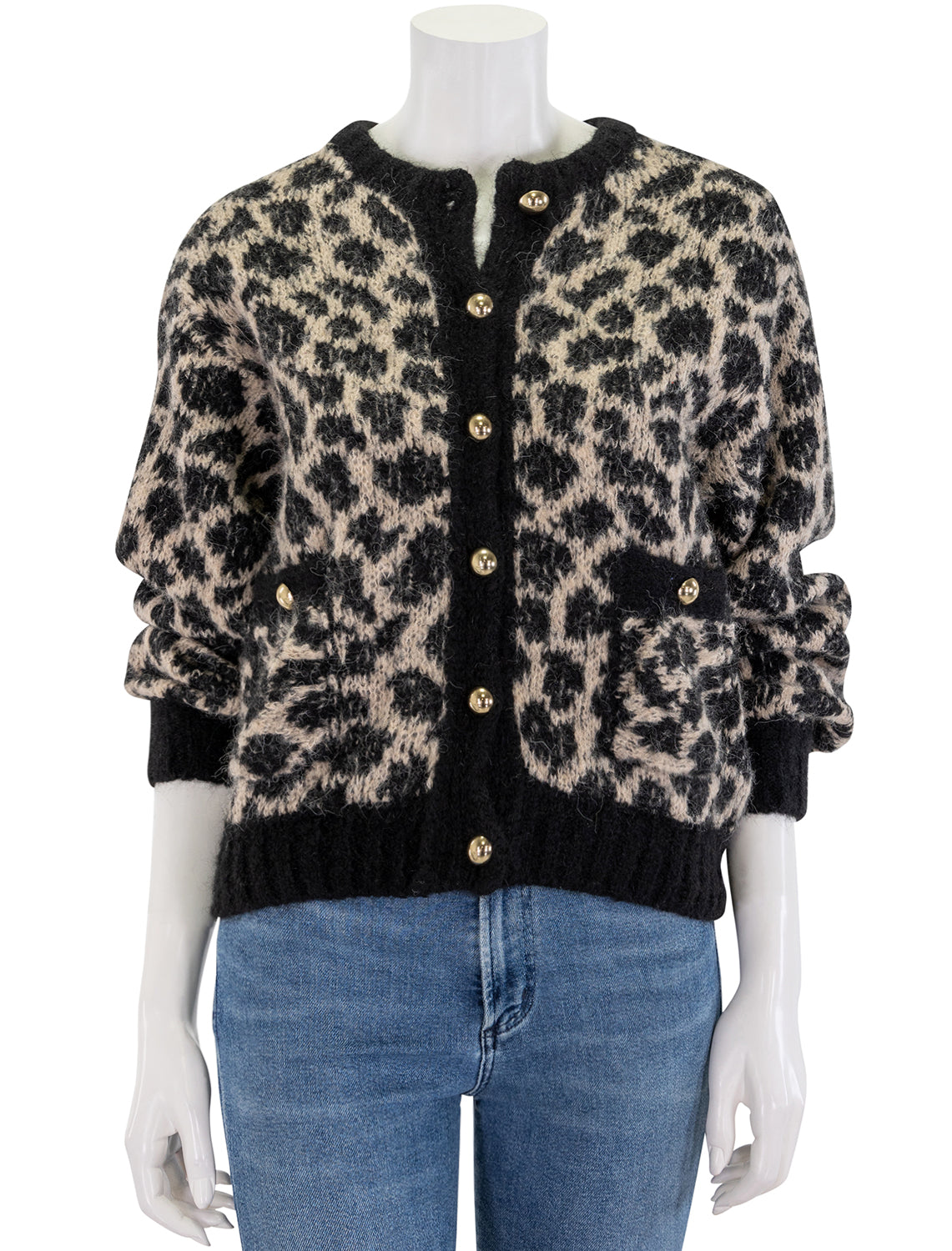 tessa animal jacquard cardigan – Twigs