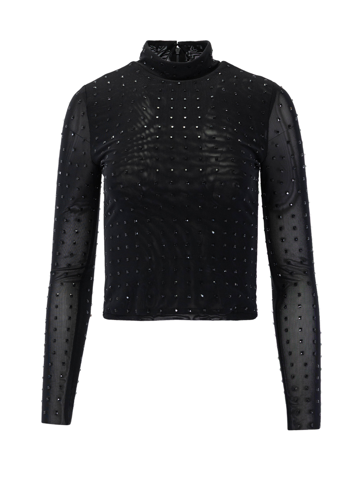 melvina top in black