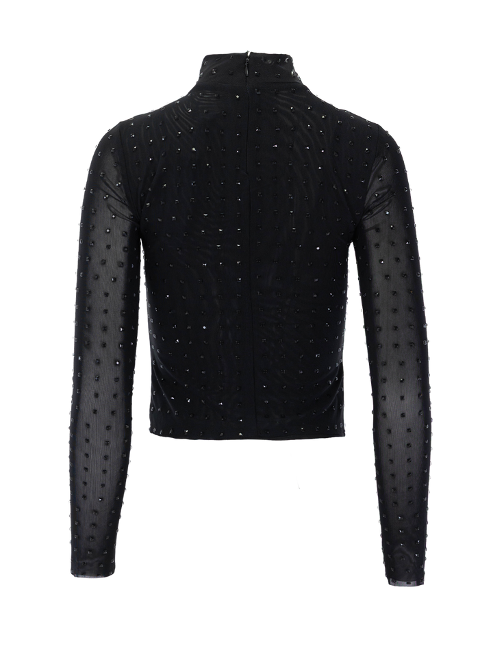 melvina top in black