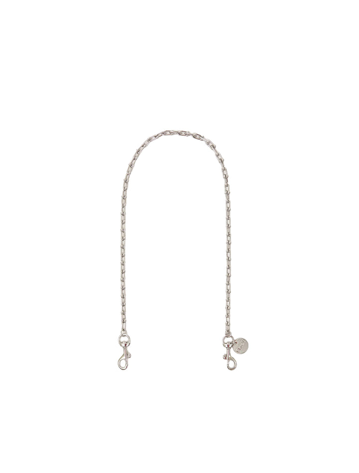 silver horseshoe chain shoulder strap