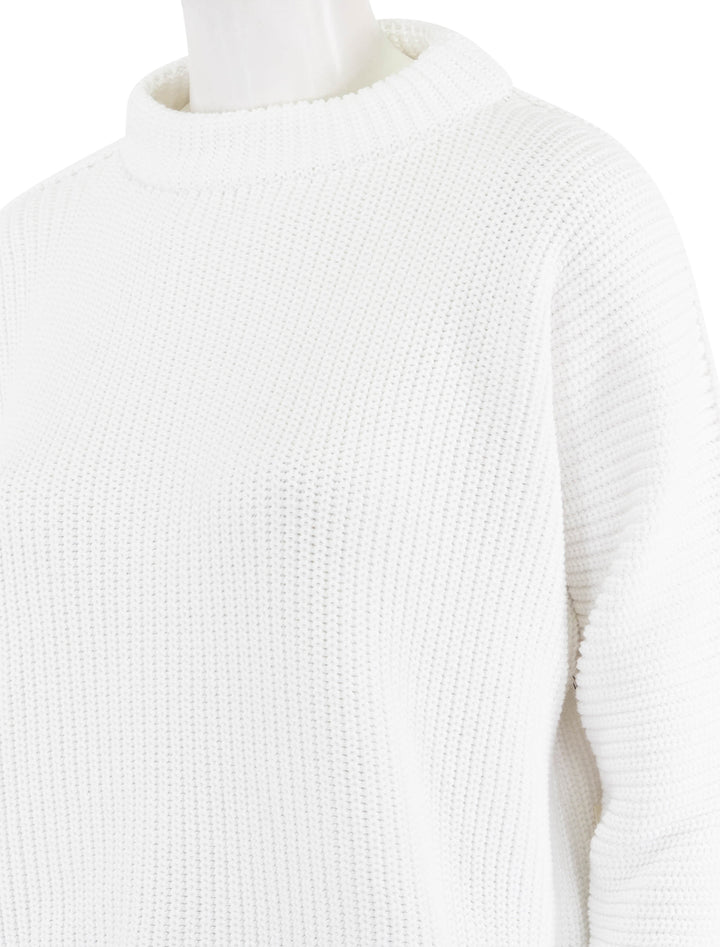 montecito sweater in white
