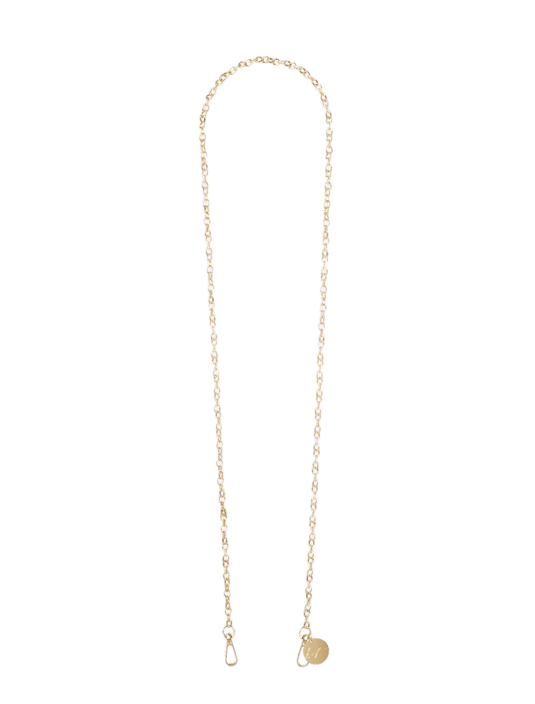 Overhead view of La Coque Francaise aya dore strap 120 cm.