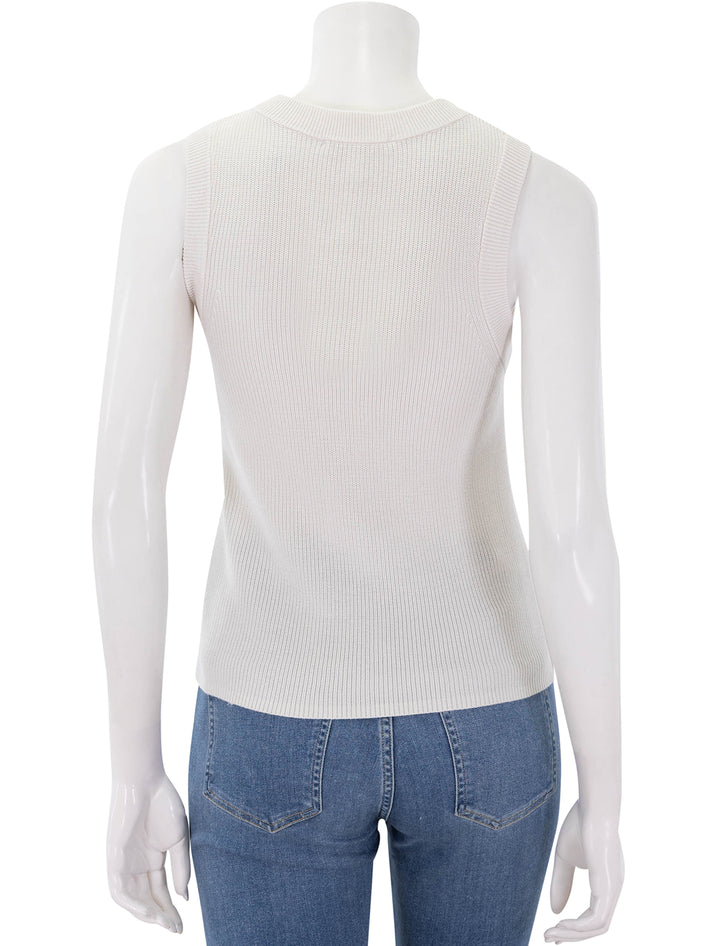 bobbie sweater tank in moonstone