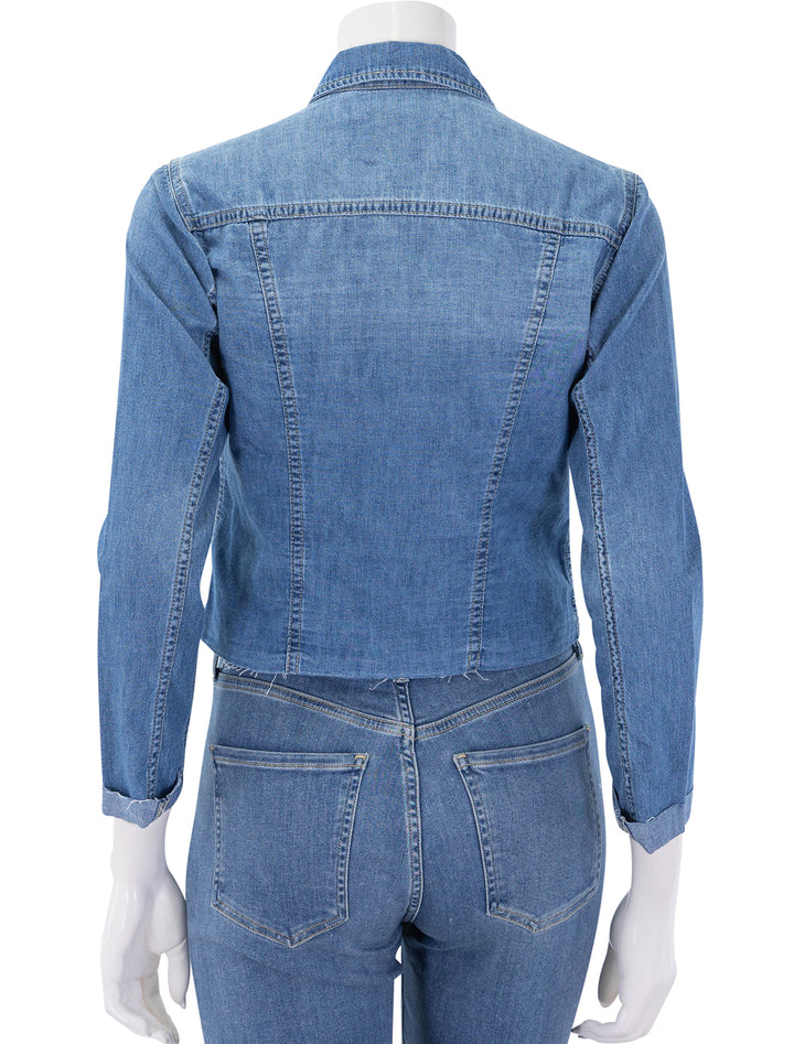 janelle slim raw jacket in stokes
