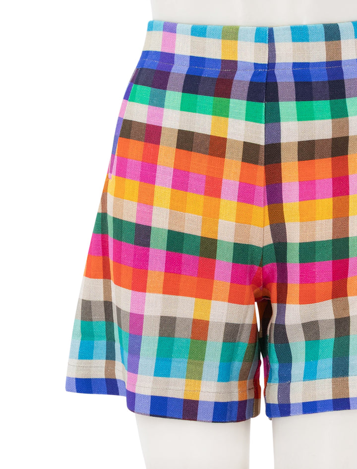 sandra plaid shorts