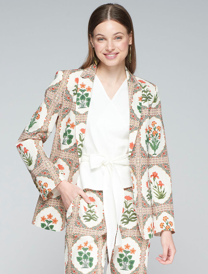 hannah botanical blazer