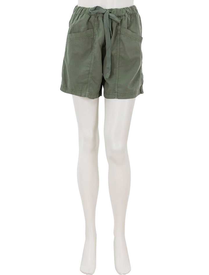 topanga drape short in thyme