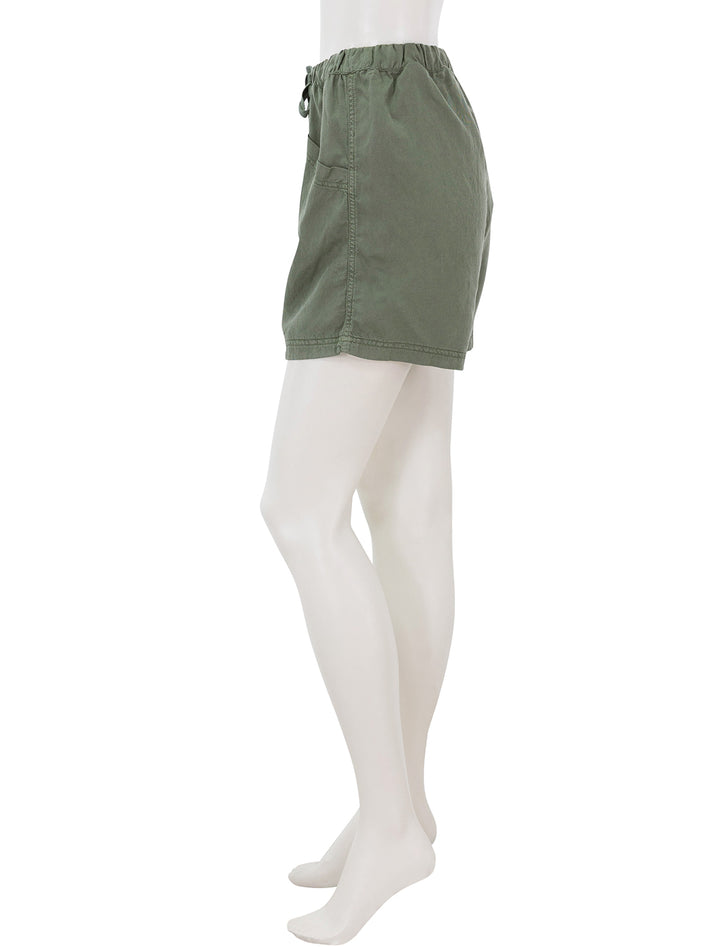 topanga drape short in thyme