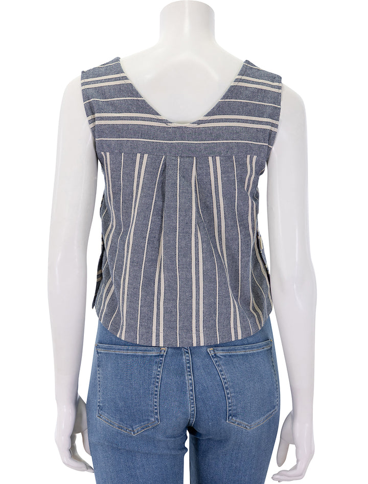 corsica celestine blouse in kind of blues