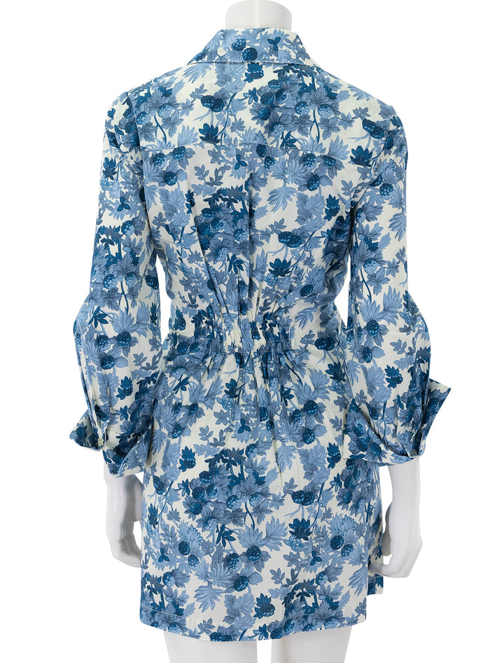 juni shirt dress in berries egret