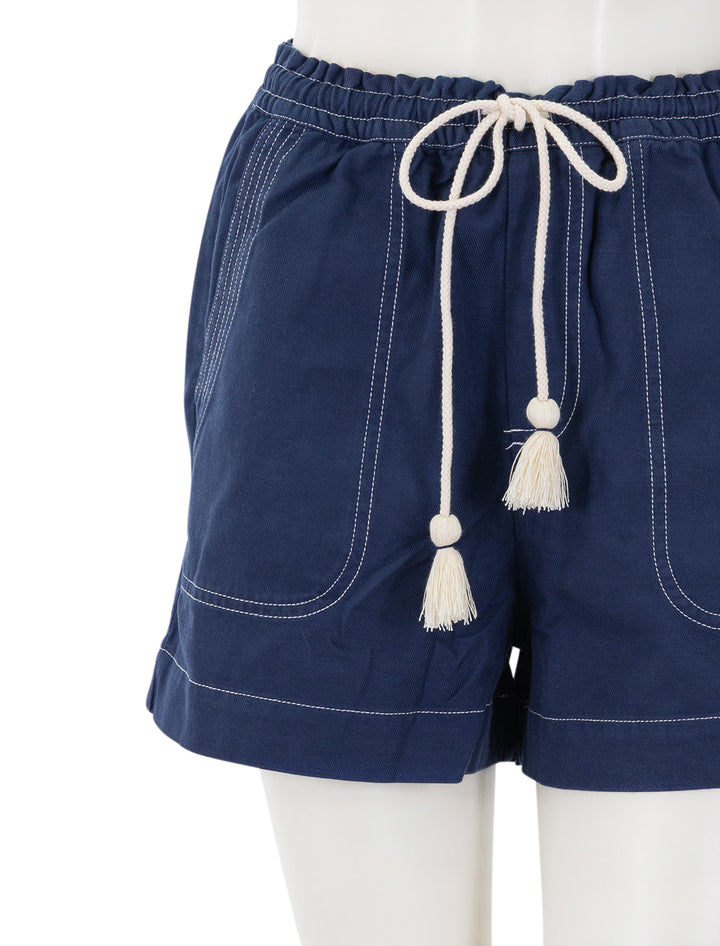 astra shorts in navy