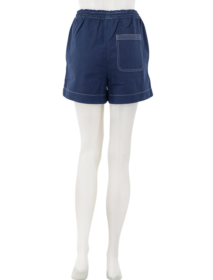 astra shorts in navy