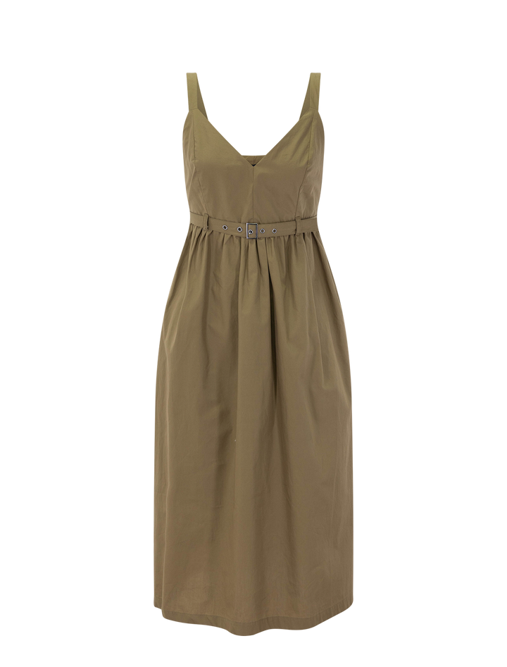 juno dress in gothic olive