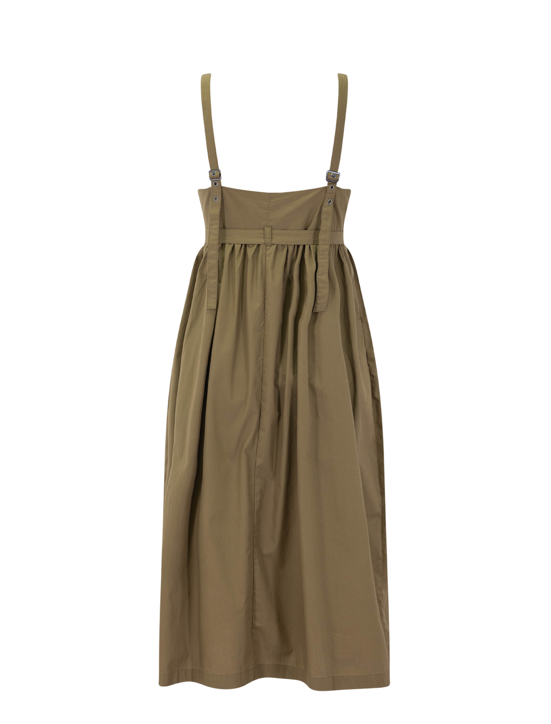 juno dress in gothic olive