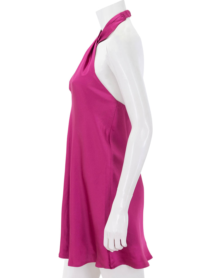 larissa dress in fuchia