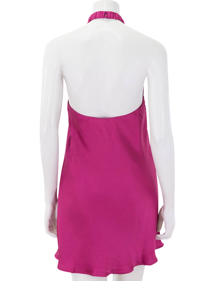 larissa dress in fuchia