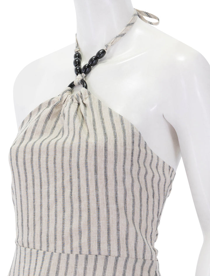 mary beth dress in black and natural