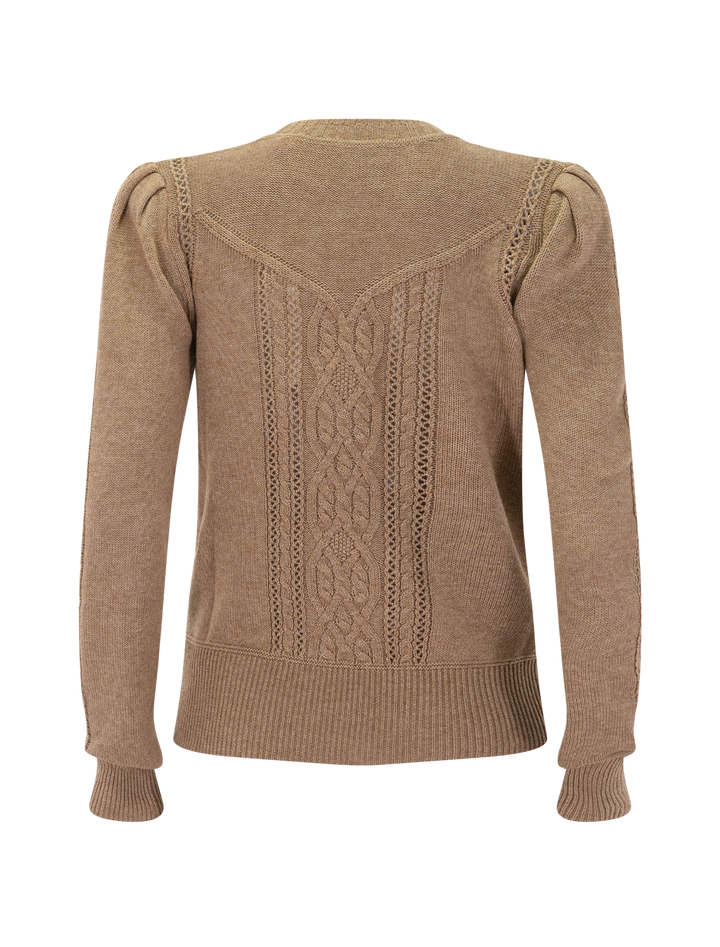 kelia sweater in camel