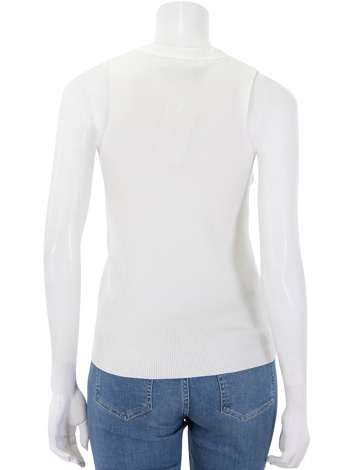 lawrence vest in ivory