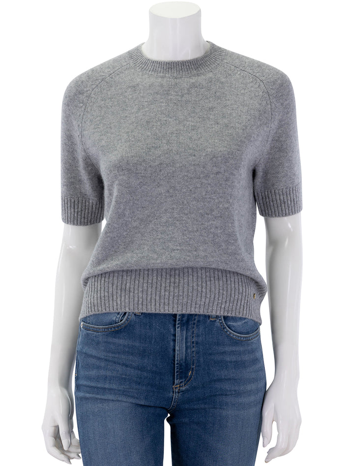 jackson sweater in medium heather grey