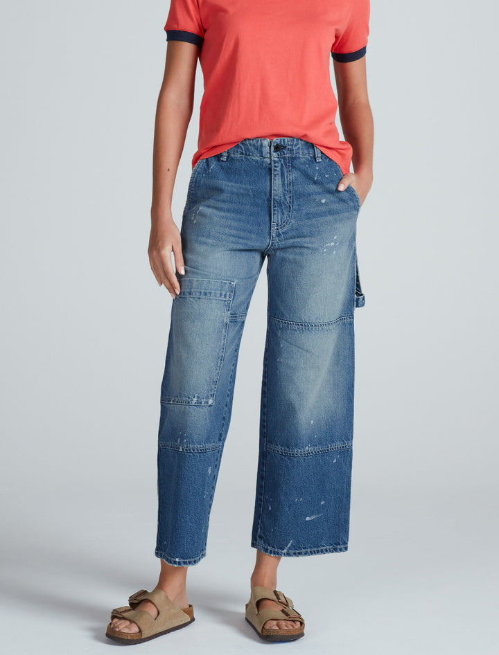 cropped carpenter jean in mulholland
