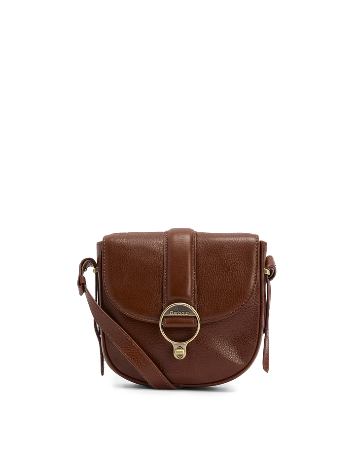 elm leather crossbody bag in brown