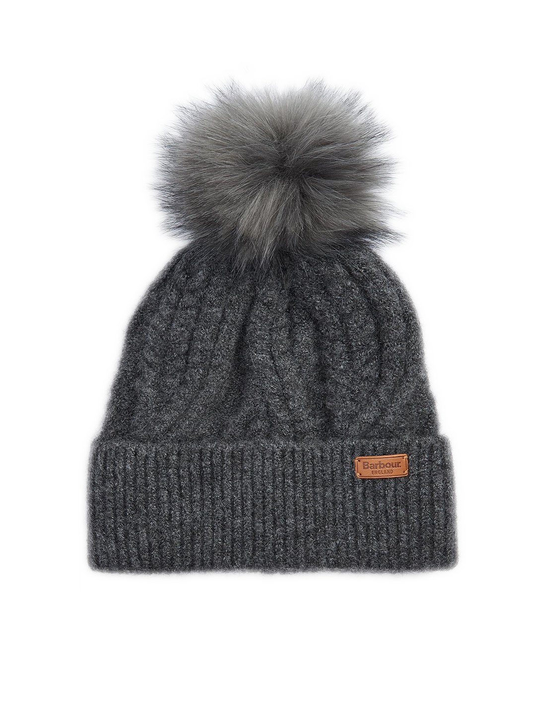 elsdon beanie hat in grey