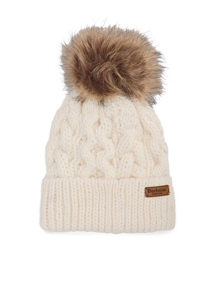 penshaw beanie and scarf gift set in cloud