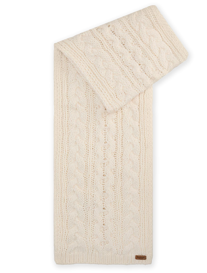 penshaw beanie and scarf gift set in cloud