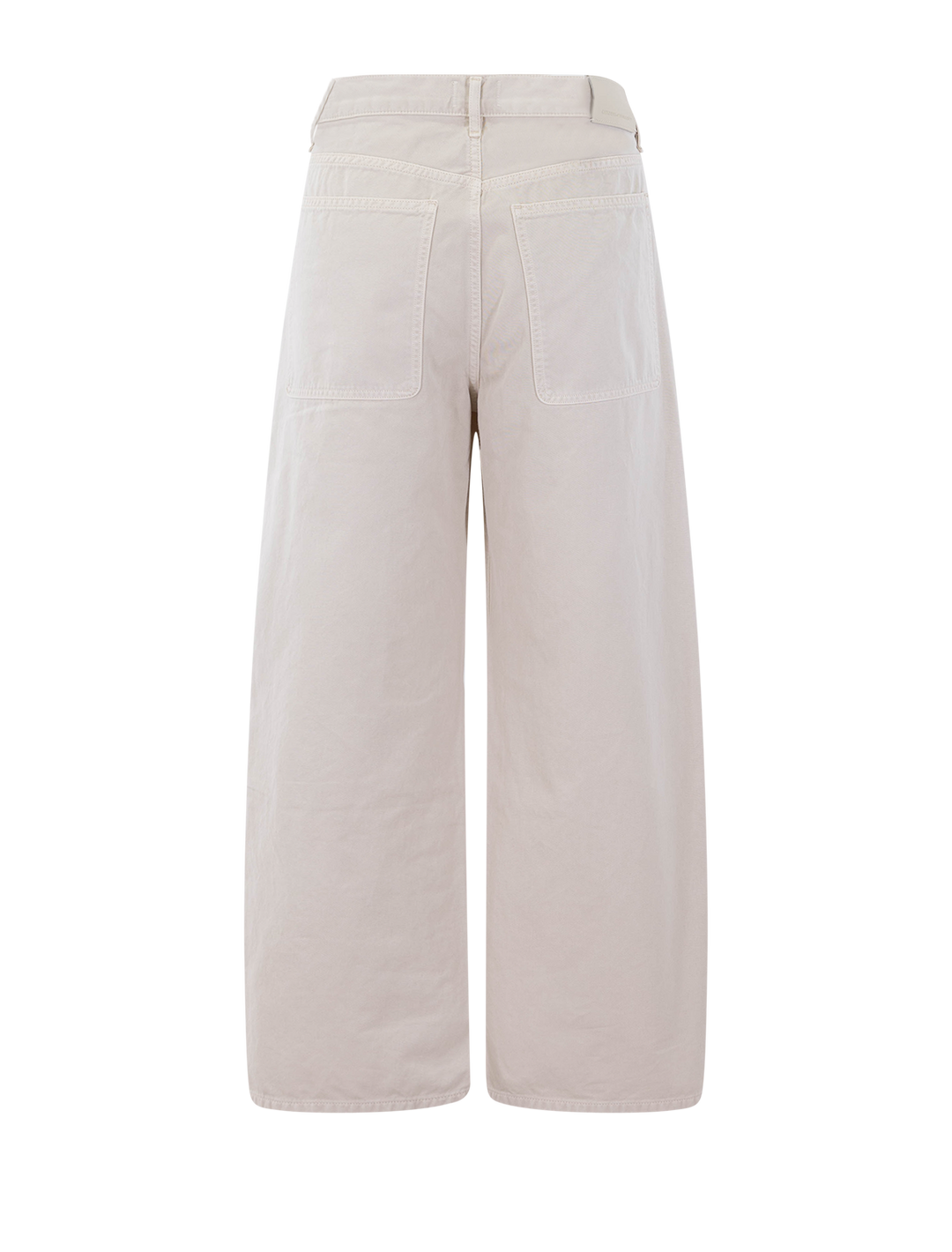 ayla cargo crop in pale stone