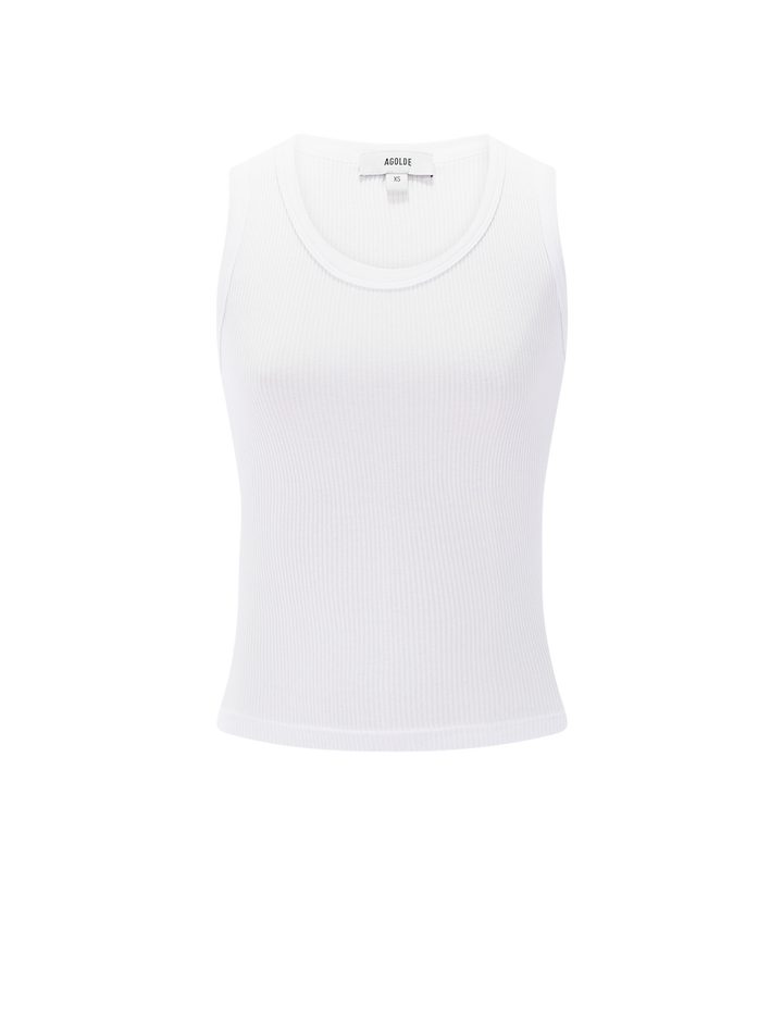 new poppy tank in white