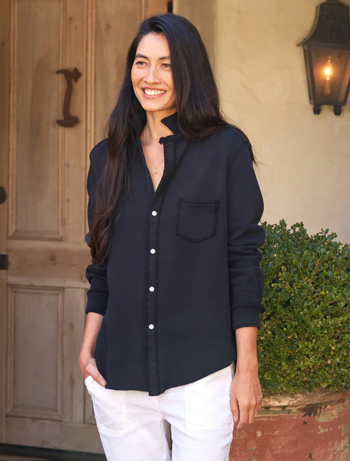 eileen sweatshirt button up in british royal navy