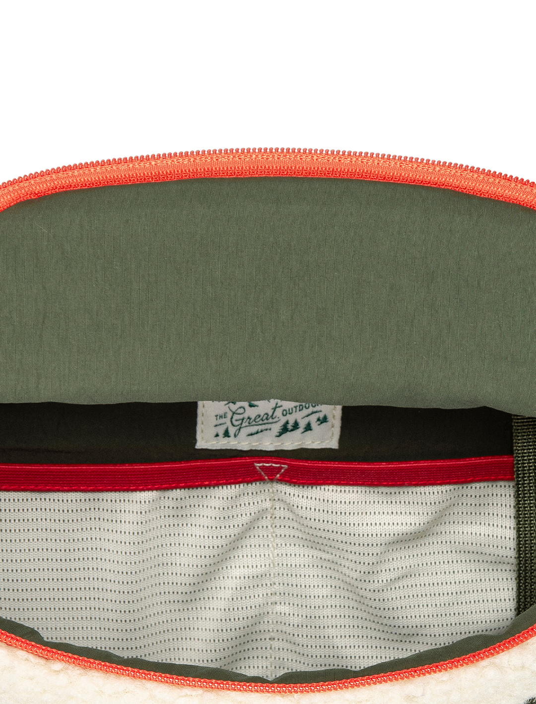 the plush colorblock hip pack